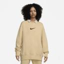 Nike Sportswear Phoenix Fleece Women's Oversized Fleece Sweatshirt - Brown