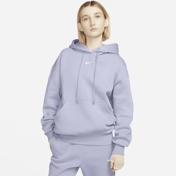Nike Sportswear Phoenix Fleece Women's Oversized Pullover Hoodie - Purple