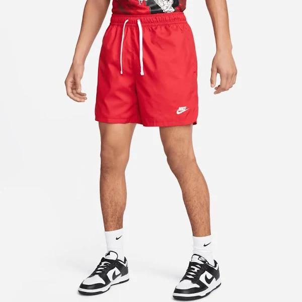 Nike Sportswear Sport Essentials Men's Woven Lined Flow Shorts - Red