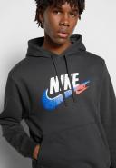 Nike Sportswear Standard Issue Men's Fleece Pullover Hoodie - Grey