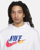 Nike Sportswear Standard Issue Men's Fleece Pullover Hoodie - White