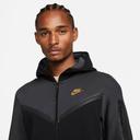 Nike Sportswear Tech Fleece Full-Zip Hoodie Dark Smoke Grey/Gold
