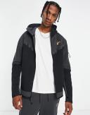 Nike Sportswear Tech Fleece Full-Zip Hoodie Dark Smoke Grey/Gold