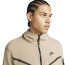 Nike Sportswear Tech Fleece Full-Zip Hoodie Khaki/Black