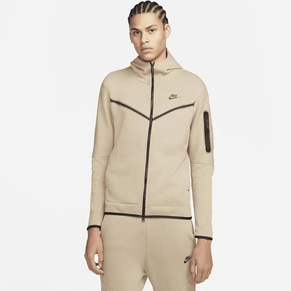 Nike Sportswear Tech Fleece Full-Zip Hoodie Khaki/Black