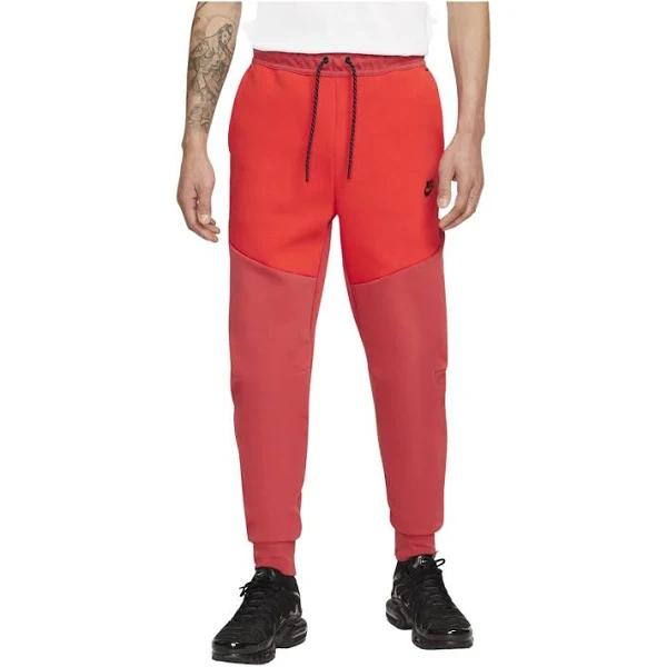 Nike Sportswear Tech Fleece Jogger - Red CLAY/HABANERO Red/Black XL