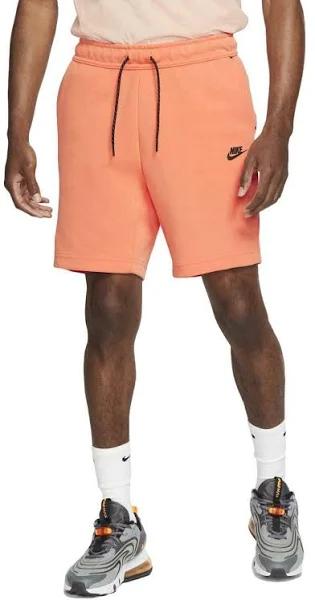 Nike Sportswear Tech Fleece Men's Washed Shorts - Orange