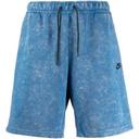 Nike Sportswear Tech Fleece Shorts Marina blue/light Bone/Black
