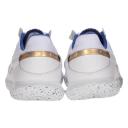 Nike Streetgato Indoor Soccer Shoes, Men's, M13/W14.5, White/Gold