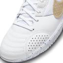 Nike Streetgato Indoor Soccer Shoes, Men's, M6/W7.5, White/Gold