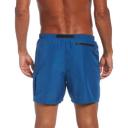 Nike Swim 5 Volley Belted Packable Swimming Shorts Blue M Man