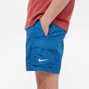 Nike Swim 5 Volley Belted Packable Swimming Shorts Blue M Man