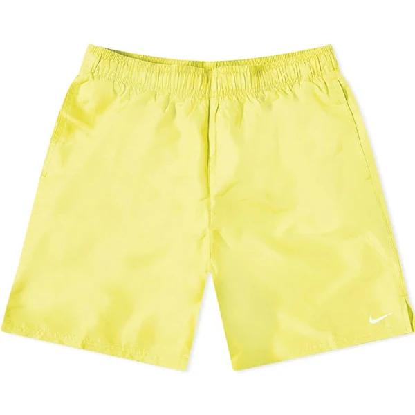 Nike Swim 5 Volley Essential Lap Swimming Shorts Yellow L Man