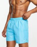 Nike Swim Belted Packable 5" Shorts L / Blue / Diffused Blue