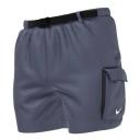 Nike Swim Belted Packable 5" Shorts L / Blue / Diffused Blue