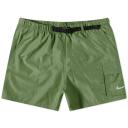Nike Swim Belted Packable 5 Volley Swimming Shorts Green M Man