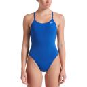 Nike Swim Hydrastrong Lace Up Tie Back Womens Swimsuit - Game Royal