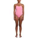 Nike Swim Hydrastrong Lace Up Tie Back Womens Swimsuit - Polarized Pink