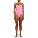 Nike Swim Hydrastrong Lace Up Tie Back Womens Swimsuit - Polarized Pink
