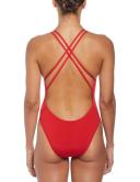 Nike Swim Hydrastrong Solid Spiderback Swimsuit - University Red
