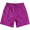 Nike Swim Men's Essential 7" Volley Short in Bold Berry, Size Large | END. Clothing