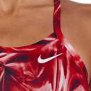 Nike Swim Racerback One Piece Swimsuit Red White Women - 30