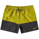 Nike Swim Volley Floral 5" Swim Shorts Pink Yellow - XL