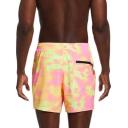 Nike Swim Volley Floral 5" Swim Shorts Pink Yellow - XL