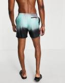 Nike Swimming Explore 5 Inch Tie Dye Swim Shorts in Grey-Blue