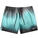 Nike Swimming Explore 5 Inch Tie Dye Swim Shorts in Grey-Blue