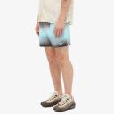 Nike Swimming Explore 5 Inch Tie Dye Swim Shorts in Grey-Blue