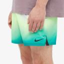 Nike Swimming Explore 5 Inch Tie Dye Swim Shorts in Purple and Blue