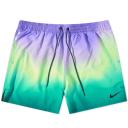 Nike Swimming Explore 5 Inch Tie Dye Swim Shorts in Purple and Blue