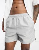 Nike Swimming Volley 5 Inch Swim Shorts in Grey