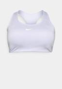 Nike Swoosh Women's Medium-Support Padded Sports Bra - Purple - 50% Recycled Polyester