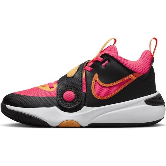 Nike Team Hustle D 11 Older Kids' Basketball Shoes - Black