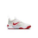 Nike Team Hustle D 11 Younger Kids' Shoes - White
