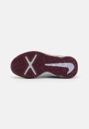 Nike Team Hustle D10 Basketball Shoe - Grey/Beetroot