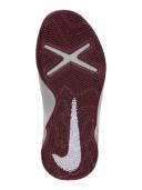 Nike Team Hustle D10 Basketball Shoe - Grey/Beetroot