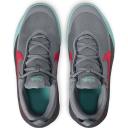 Nike Team Hustle D10 Basketball Shoe - Grey/Red