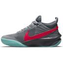 Nike Team Hustle D10 Basketball Shoe - Grey/Red