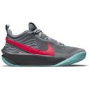Nike Team Hustle D10 Basketball Shoe - Grey/Red