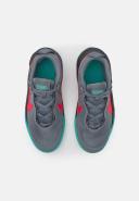Nike Team Hustle D10 Basketball Shoe - Grey/Red