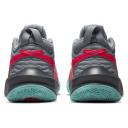Nike Team Hustle D10 Basketball Shoe - Grey/Red