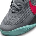 Nike Team Hustle D10 Basketball Shoe - Grey/Red