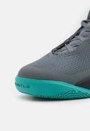Nike Team Hustle D10 Basketball Shoe - Grey/Red