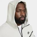 Nike Tech Fleece Full-Zip Hoodie Light Bone/Black