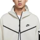 Nike Tech Fleece Full-Zip Hoodie Light Bone/Black