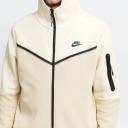 Nike Tech Fleece Full Zip Hoodie - Stone