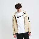 Nike Tech Fleece Full Zip Hoodie - Stone